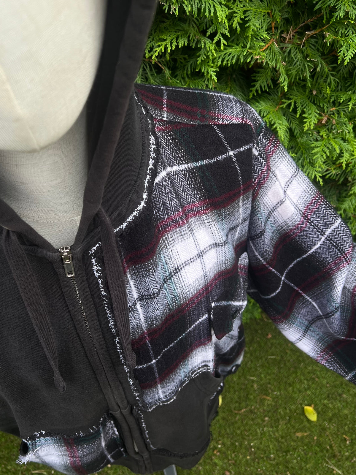 Chequered Shirt Hoodie NR.29