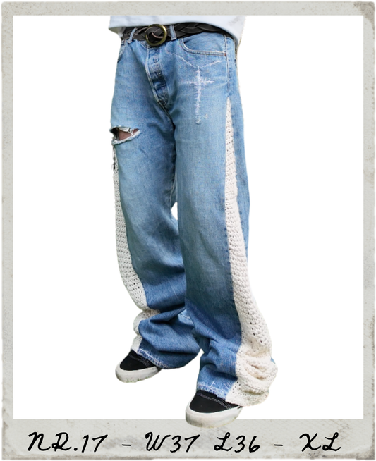 Crochet Flared Denim NR.17