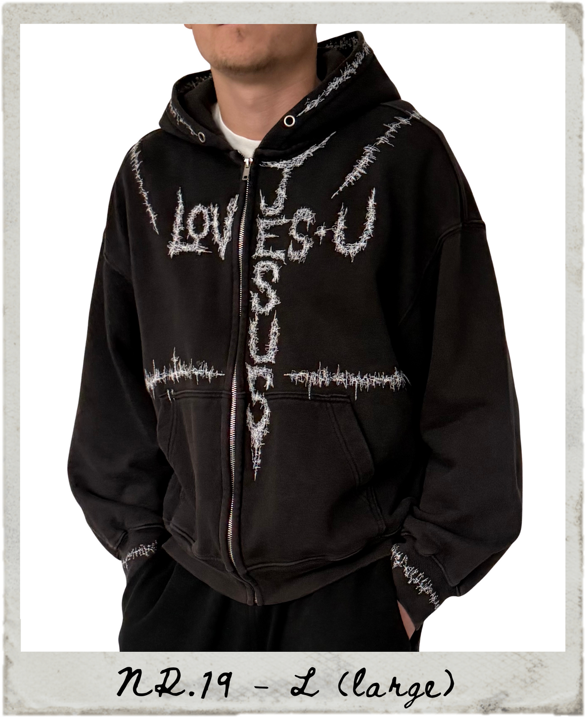 Jesus Loves•U Hoodie NR.19