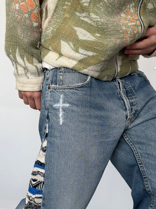 Coogi Flared Denim Cross Jeans NR.10