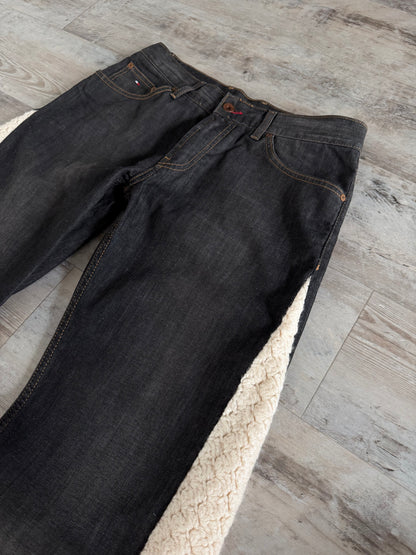 Crochet Flared Crochet Denim Jeans N.18