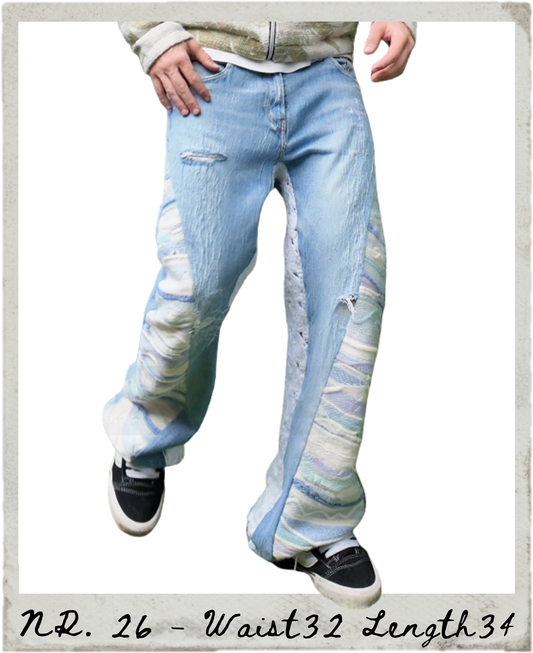 coogi & crochet flared denim jeans NR.26