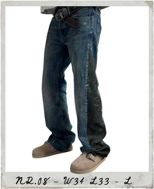 Curtain Flared Denim Jeans NR.08