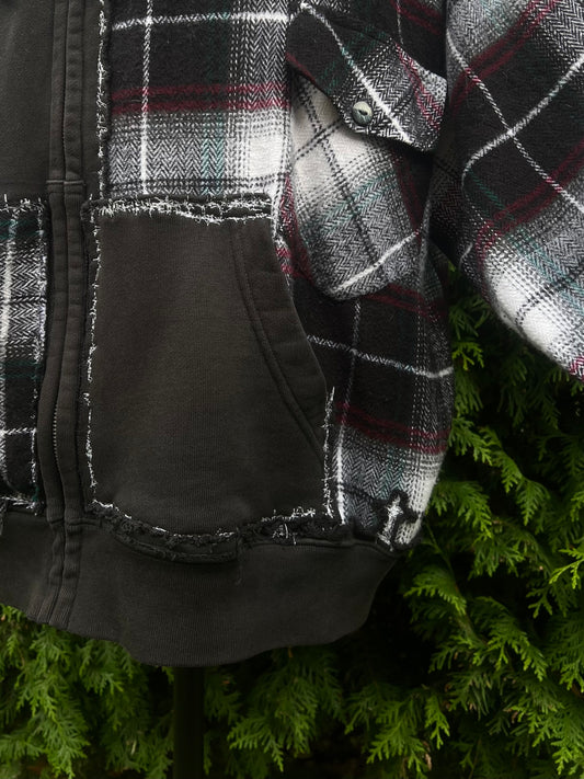 Chequered Shirt Hoodie NR.29