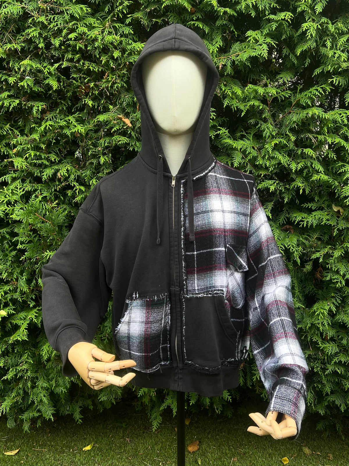 Chequered Shirt Hoodie NR.29