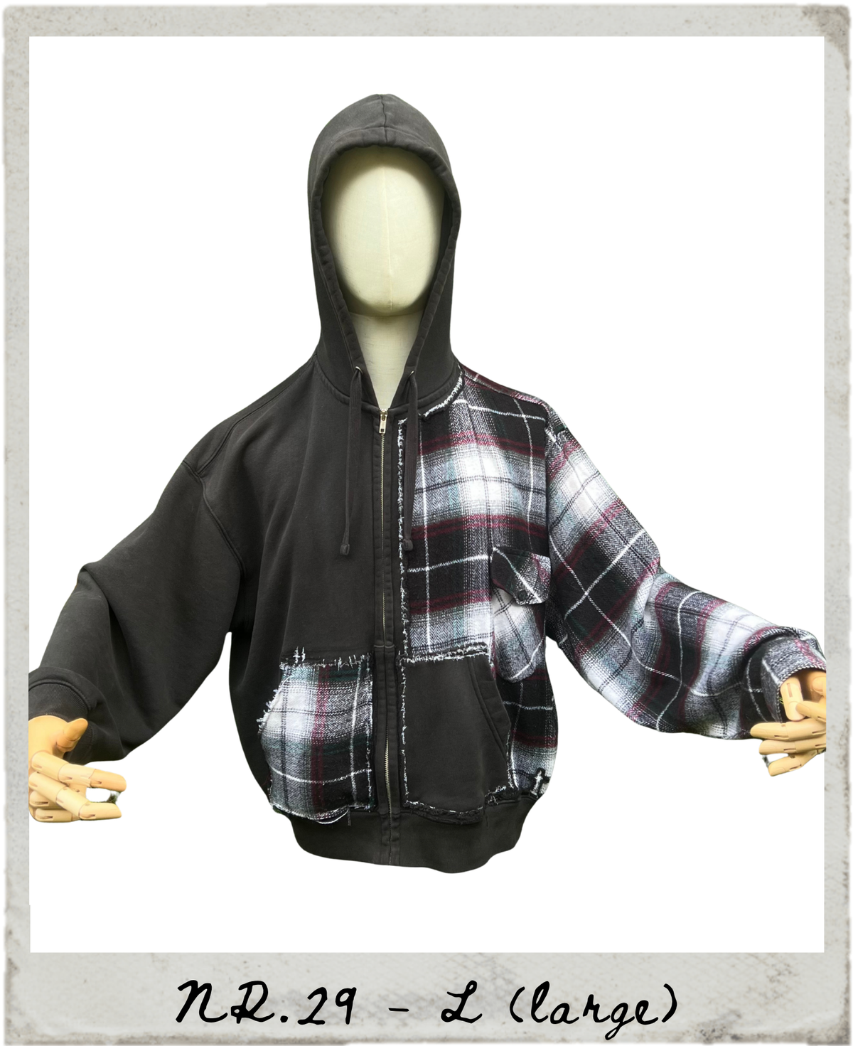 Chequered Shirt Hoodie NR.29