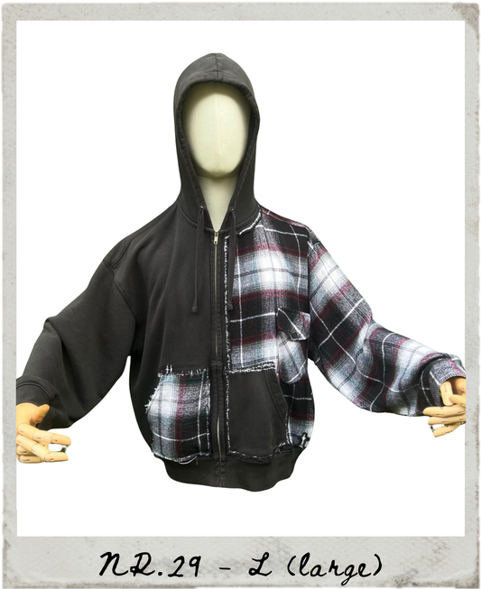 Chequered Shirt Hoodie NR.29