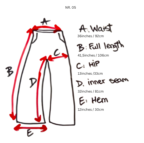 Cross n' Scars Knitted Flared Denim Jeans NR.05