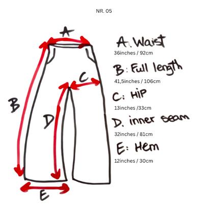 Cross n' Scars Knitted Flared Denim Jeans NR.05